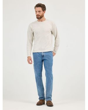 Lee Jeans Legendary Workwear Loose Fit Carpenter Jeans - Blue