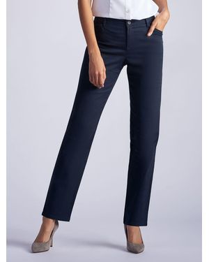 Lee Jeans Relaxed Fit Straight Leg Pants - Blue