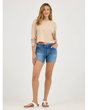 Lee Jeans Womens Legendary Shorts - Blue