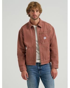 Lee Jeans Mens 91w Workwear Jacket - Blue