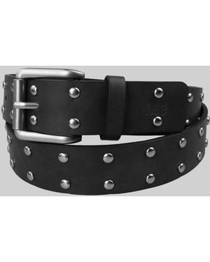 Lee Jeans Womens Riveted Belt - Black