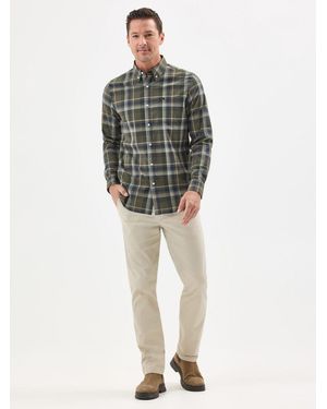 Lee Jeans Extreme Motion Relaxed Flat Front Pants - Natural