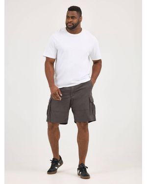 Lee Jeans Mens Extreme Motion Carolina Cargo Shorts - Blue