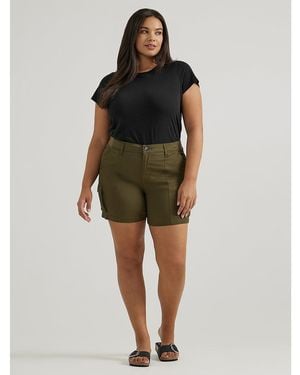 Lee Jeans Ultra Lux Comfort With Flex-to-go Cargo Short Olive Night 6 - Green