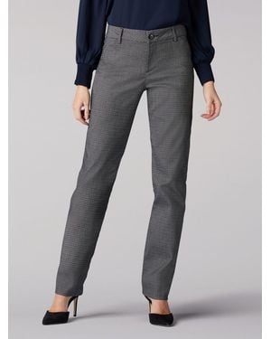 Lee Jeans Wrinkle Free Relaxed Fit Pants - Blue
