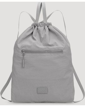 Lee Jeans Womens Weight Drawstring Backpack - Gray