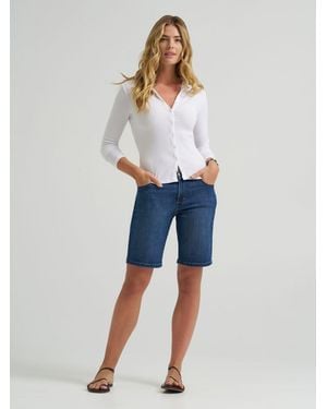 Lee Jeans Relaxed Fit Kathy Bermuda - Blue