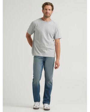 Lee Jeans Legendary Regular Straight Jeans With Soft Age - Blue