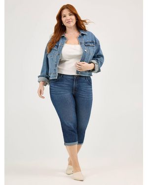 Lee Jeans Ultra Lux Flex Motion Regular Capri - Blue