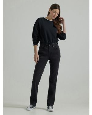 Lee Jeans Ultra Lux Flex Motion Straight Leg Jeans - Black