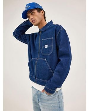 Lee Jeans Mens 91w Workwear Jacket - Blue