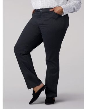 Lee Jeans Relaxed Fit Straight Leg Pants Plus Size - Blue