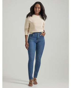 Lee Jeans Ultra Lux Comfort High Rise Skinny Leg Jeans - Blue