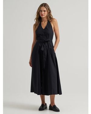 Lee Jeans X Marilyn Monroe Poplin Halter Dress - Natural