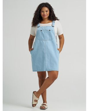 Lee Jeans Womens Loose Bib - Blue