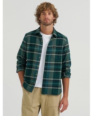 Lee Jeans Legendary All Purpose Flannel Shirt - Green