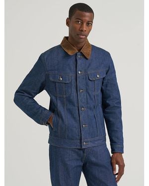 Lee Jeans Mens 101 Storm Rider Jacket - Blue