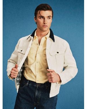 Lee Jeans Mens X Jcrew Storm Rider Denim Jacket - Blue