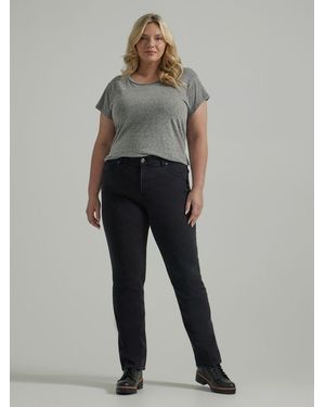 Lee Jeans Ultra Lux Flex Motion Straight Leg Jeans - Black
