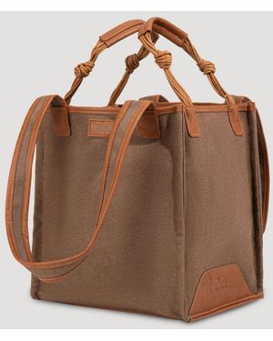 Lee Jeans Womens Tote Bag - Brown