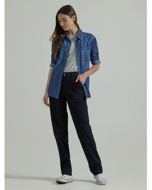 Lee Jeans Ultra Lux Comfort Flex-to-go Loose Utility Pants - Blue