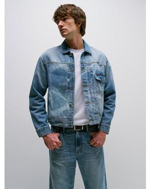 Lee Jeans Mens X Feng Chen Wang Cowboy Jacket - Blue