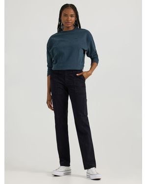 Lee Jeans Ultra Lux Comfort Flex-to-go Loose Utility Pants - Blue