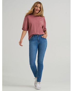 Lee Jeans Womens Legendary Skinny Jeans - Pink