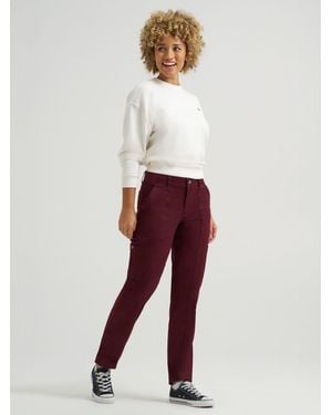 Lee Jeans Ultra Lux Comfort Flex-to-go Loose Utility Pants - White