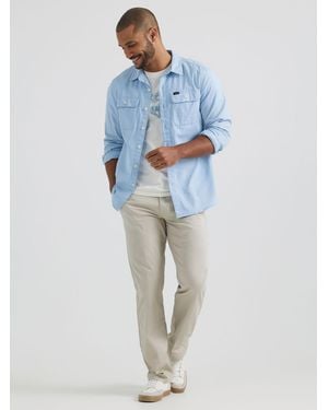 Lee Jeans Eu Daren Straight Leg Jeans - Gray