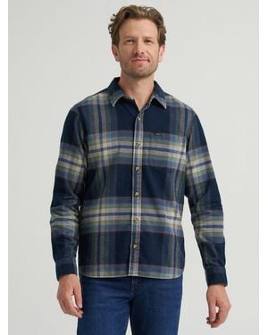 Lee Jeans Legendary All Purpose Flannel Shirt - Blue