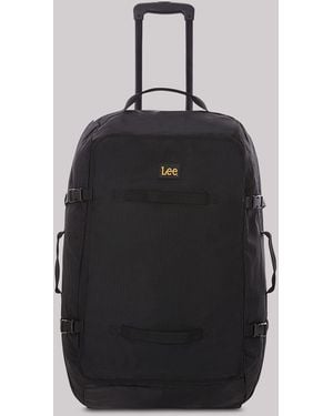 Lee Jeans 30 Inch Rolling Duffle Bag - Black