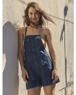 Lee Jeans Womens Denim Romper - Blue