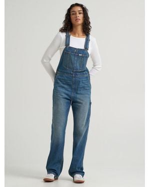 Lee Jeans Womens Rider Overall - Blue