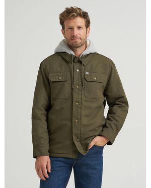 Lee Jeans Mens Hoodie Jacket - Green