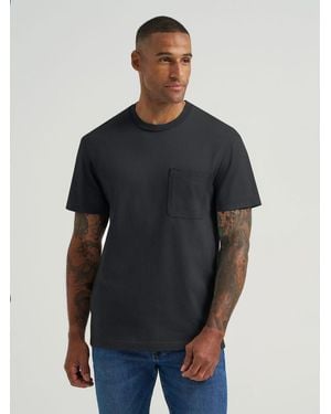 Lee Jeans Mens Relaxed Fit Heavyweight Pocket T-shirt - Blue