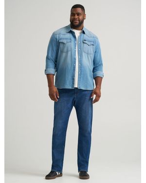 Lee Jeans Extreme Motion Athletic Tapered Leg Jeans - Blue
