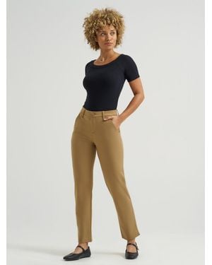 Lee Jeans Ultra Lux Comfort Any Wear Side Vent Ankle Pants - Green