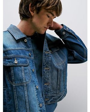Lee Jeans Mens X Feng Chen Wang Rider Jacket - Blue