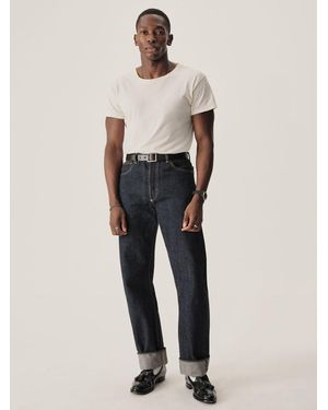 Lee Jeans X Buck Mason Loomstate Selvedge 101b Jeans - Natural