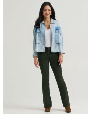 Lee Jeans Womens Legendary Corduroy Bootcut Jeans - White