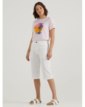 Lee Jeans Ultra Lux Comfort Flex-to-go Relaxed Utility Skimmer - White