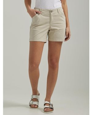 Lee Jeans Womens Legendary Chino Shorts - Natural