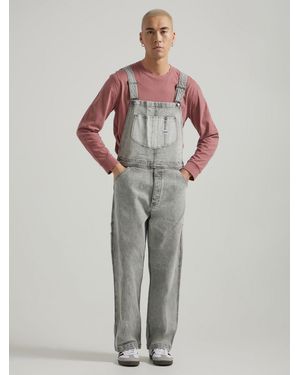 Lee Jeans Mens Paneled Bib Overall - Multicolor