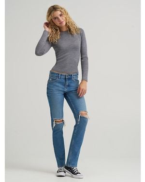 Lee Jeans Womens 90s Taper Jeans - Blue