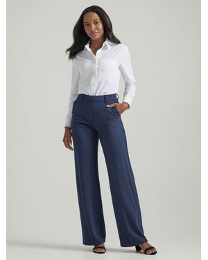 Lee Jeans Ultra Lux Comfort Any Wear Wide Leg Pants - Blue