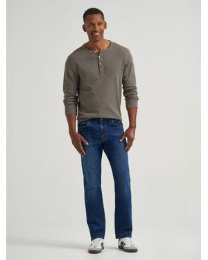 Lee Jeans Extreme Motion Straight Fit Tapered Leg Jeans - Blue