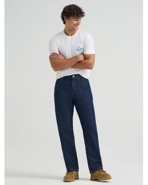 Lee Jeans High Rise Loose Straight Carpenter Jeans - Blue