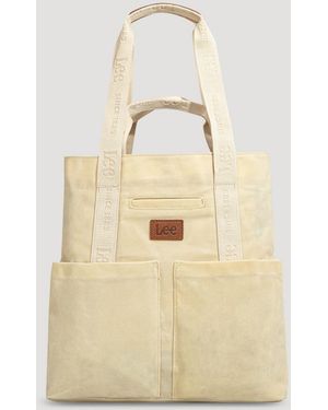 Lee Jeans Womens Cargo Pocket Shoulder Bag - Natural