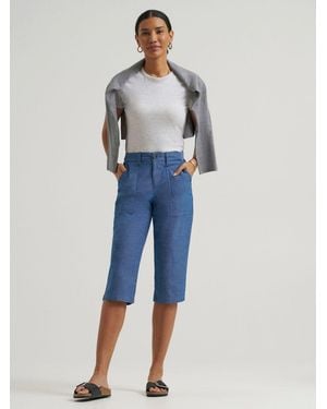 Lee Jeans Ultra Lux Comfort Flex-to-go Relaxed Utility Skimmer - Blue